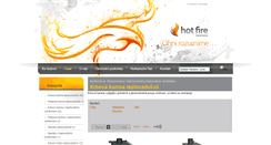 Desktop Screenshot of hot-fire.cz